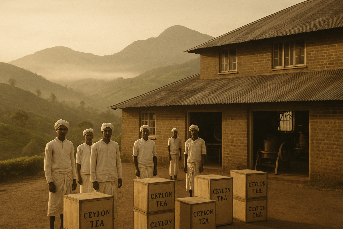 Outdated Tea Lands Panilkanda Tea's 1904 Origin Story | Ceylon Tea Heritage